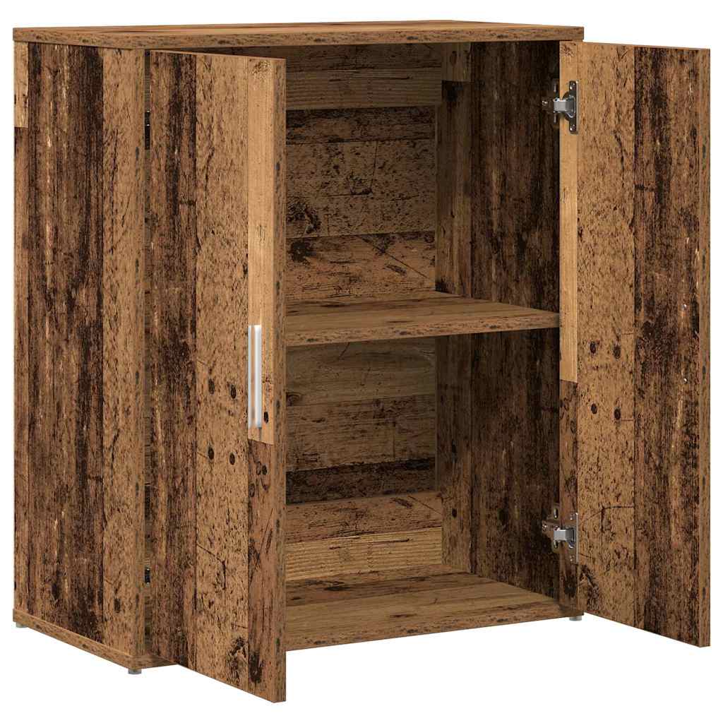 vidaXL Sideboard 2 pcs Altholz 60 x 31 x 70 cm Holzwerkstoff