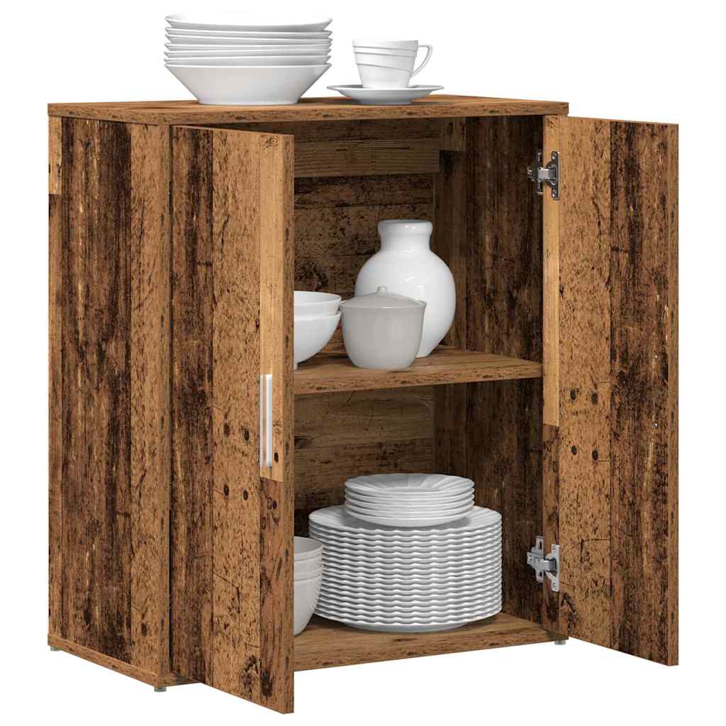 vidaXL Sideboard 2 pcs Altholz 60 x 31 x 70 cm Holzwerkstoff
