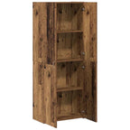 vidaXL Büroschrank Altholz 60 x 32 x 152,5 cm Holzwerkstoff