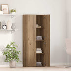 vidaXL Büroschrank Artisan-Eiche 60 x 32 x 152,5 cm Holzwerkstoff