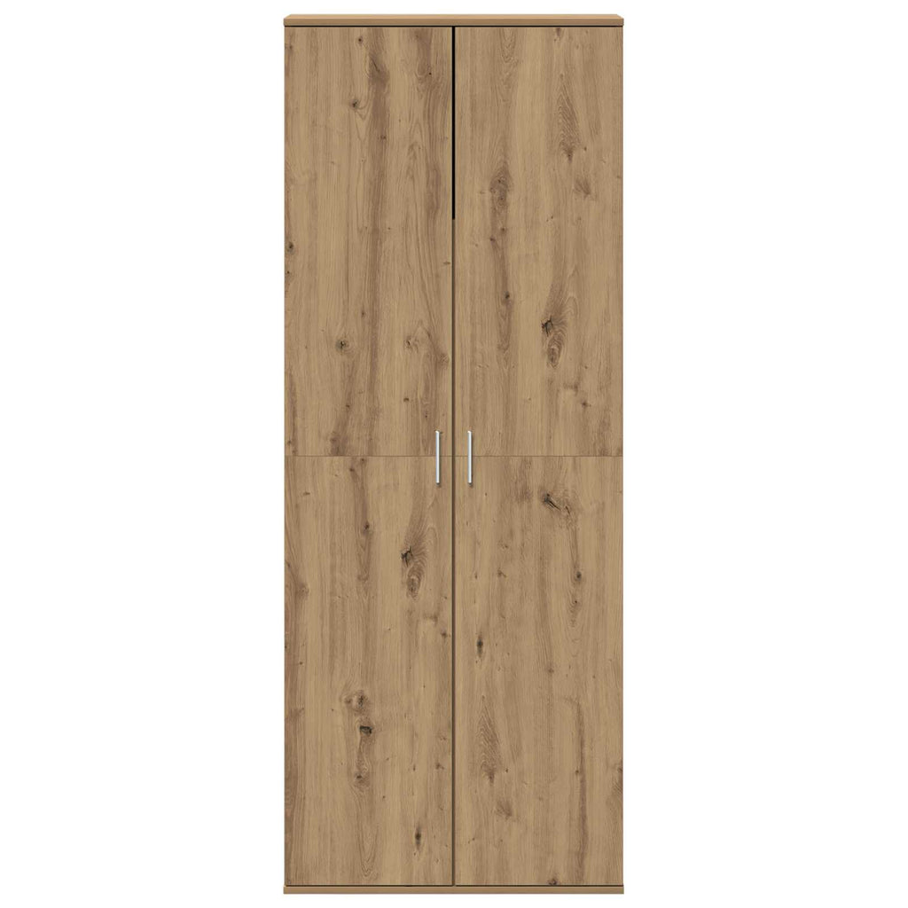 vidaXL Highboard Artisan-Eiche 70 x 33,5 x 180 cm Holzwerkstoff