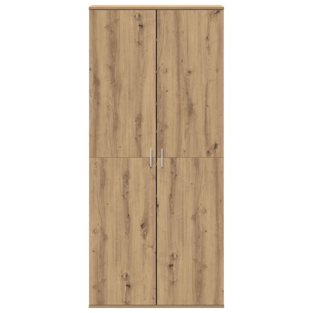 vidaXL Hochschrank Artisan-Eiche 80 x 39 x 178 cm Holzwerkstoff