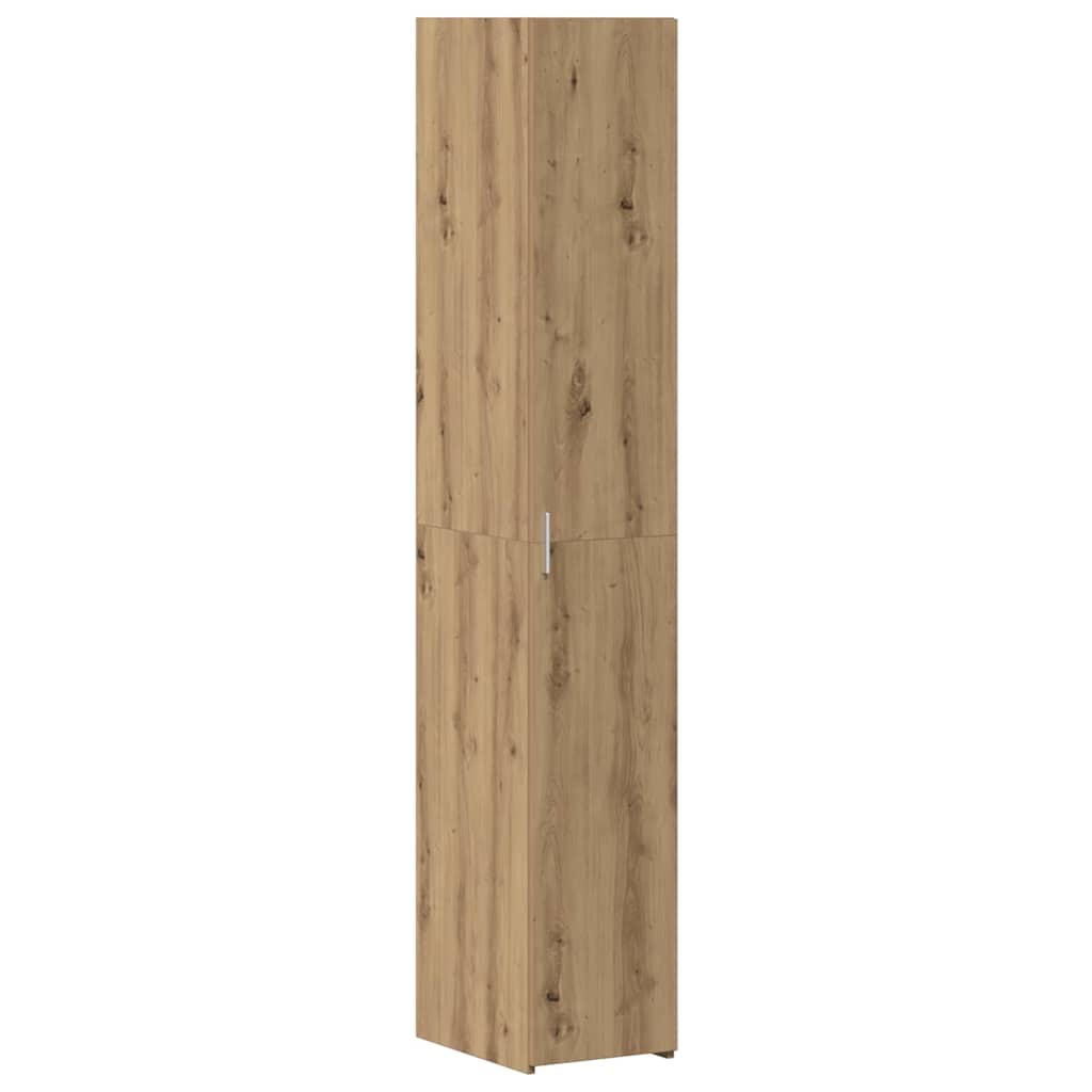 vidaXL Highboard 2 pcs Artisan-Eiche 30 x 42,5 x 185 cm