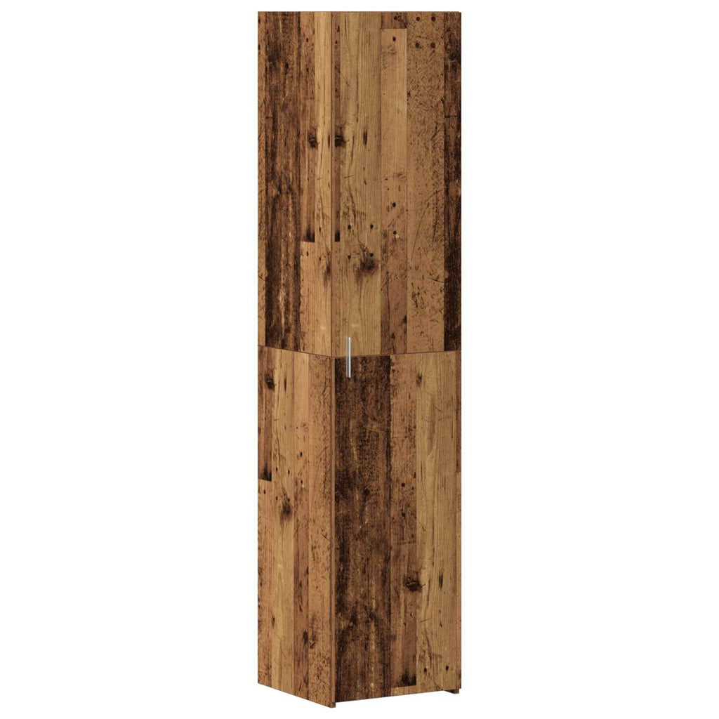 vidaXL Highboard Altholz 40 x 42,5 x 185 cm