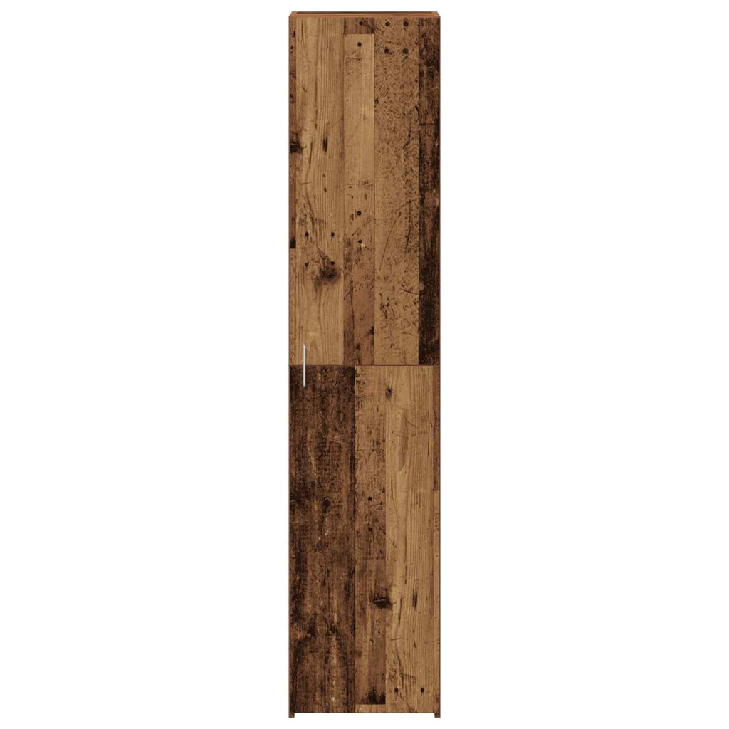 vidaXL Highboard Altholz 40 x 42,5 x 185 cm