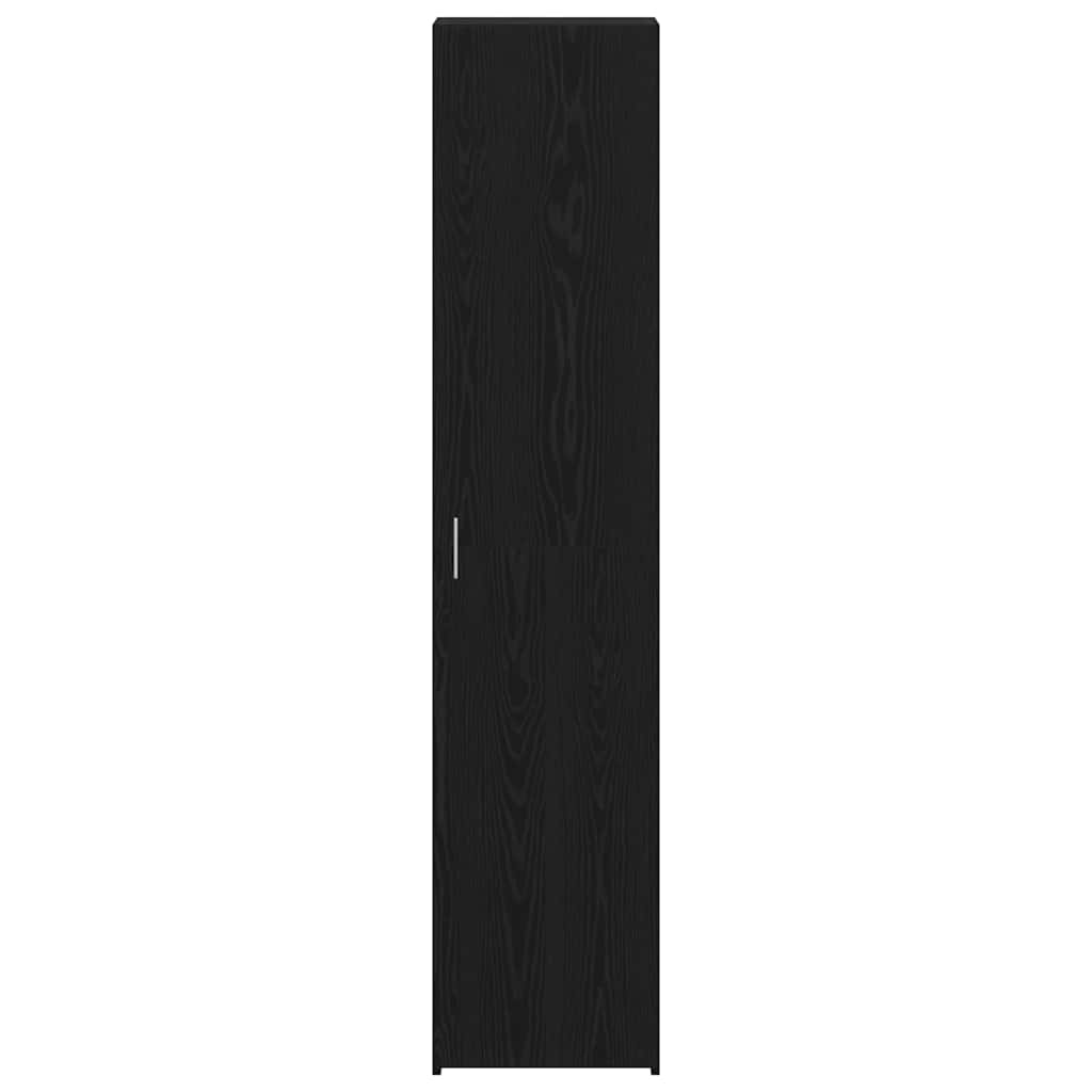 vidaXL Highboard Schwarz Eichen-Optik 40 x 42,5 x 185 cm