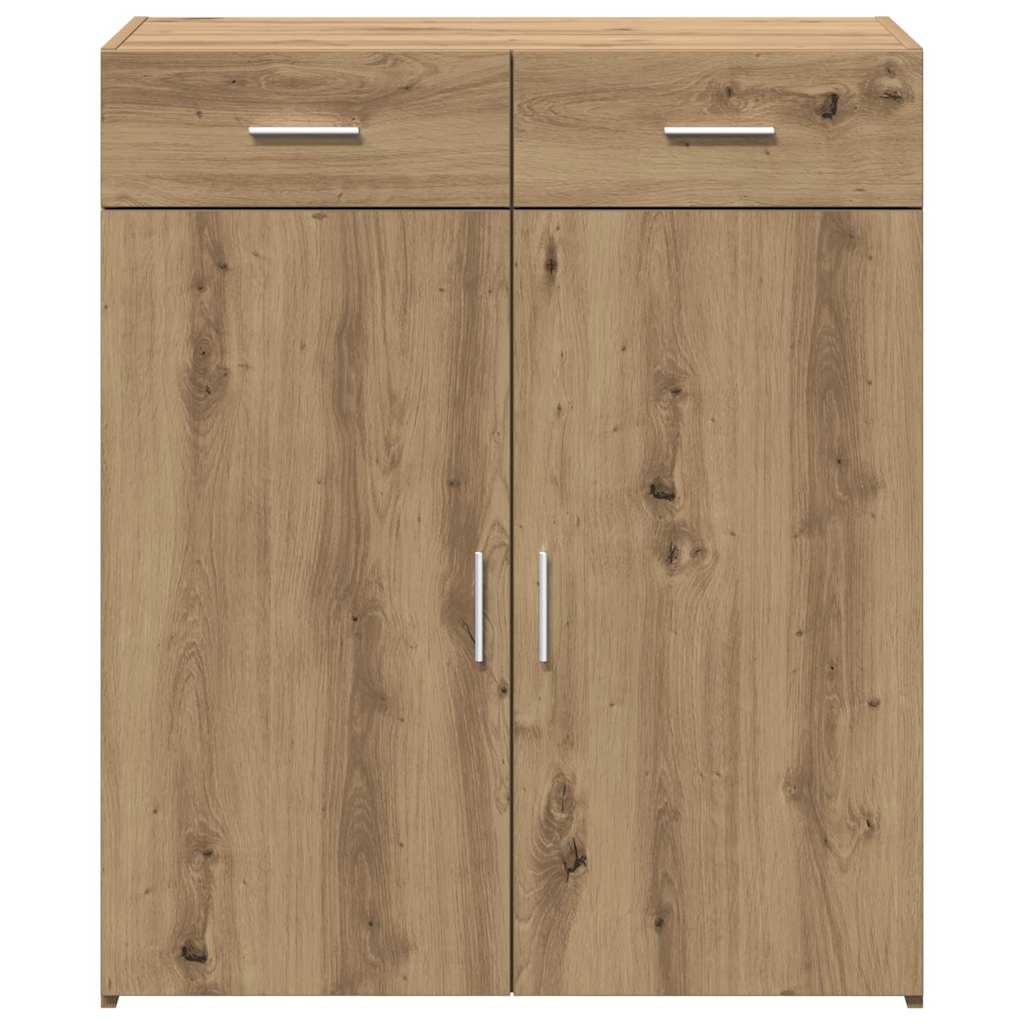 vidaXL Badschrank Artisan-Eiche 80 x 42,5 x 93,5 cm Holzwerkstoff