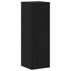 vidaXL Pflanzenständer 2 pcs Schwarz Eichen-Optik 33 x 33 x 100 cm
