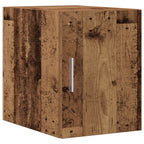 vidaXL Aufbewahrungsschrank 2 pcs Altholz 30 x 42,5 x 225 cm