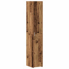 vidaXL Aufbewahrungsschrank 2 pcs Altholz 30 x 42,5 x 225 cm