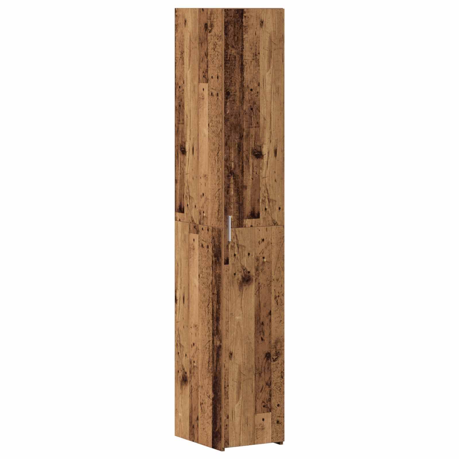 vidaXL Aufbewahrungsschrank 2 pcs Altholz 30 x 42,5 x 225 cm