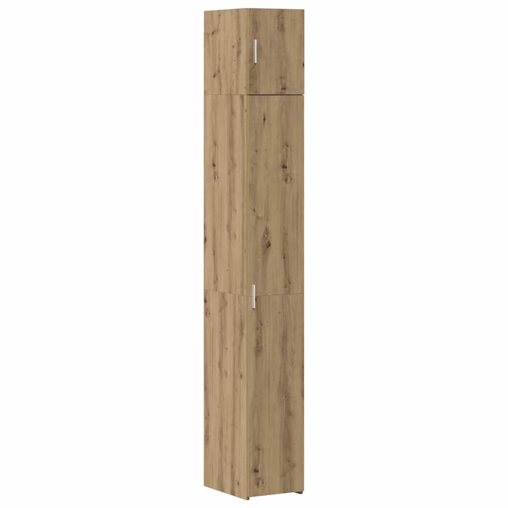 vidaXL Aufbewahrungsschrank 2 pcs Artisan-Eiche 30 x 42,5 x 225 cm