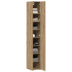 vidaXL Aufbewahrungsschrank 2 pcs Artisan-Eiche 30 x 42,5 x 225 cm