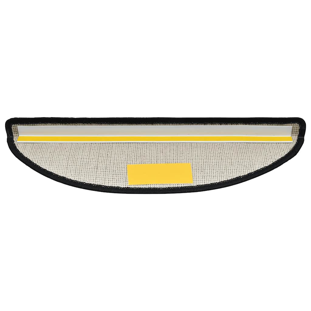 vidaXL Stufenmatten 30 Stk. 56x17x3 cm Anthrazit Halbrund