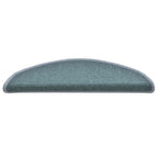 vidaXL Stufenmatten 30 Stk. 56x17x3 cm Seeblau Halbrund