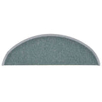 vidaXL Stufenmatten 30 Stk. 56x17x3 cm Seeblau Halbrund