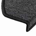 vidaXL Stufenmatten 30 Stk. 65x24x4 cm Anthrazit Halbrund Groß