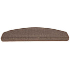 vidaXL Stufenmatten 30 Stk. 65x24x4 cm Kaffeebraun Halbrund Groß