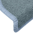 vidaXL Stufenmatten 30 Stk. 65x24x4 cm Seeblau Halbrund Groß