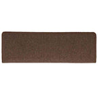 vidaXL Stufenmatten 30 Stk. 65x21x4 cm Kaffeebraun Rechteckiger Rand