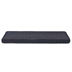 vidaXL Stufenmatten 30 Stk. 65 x 21 x 4 cm Dunkelgrau und Blau Rechteckiger Rand