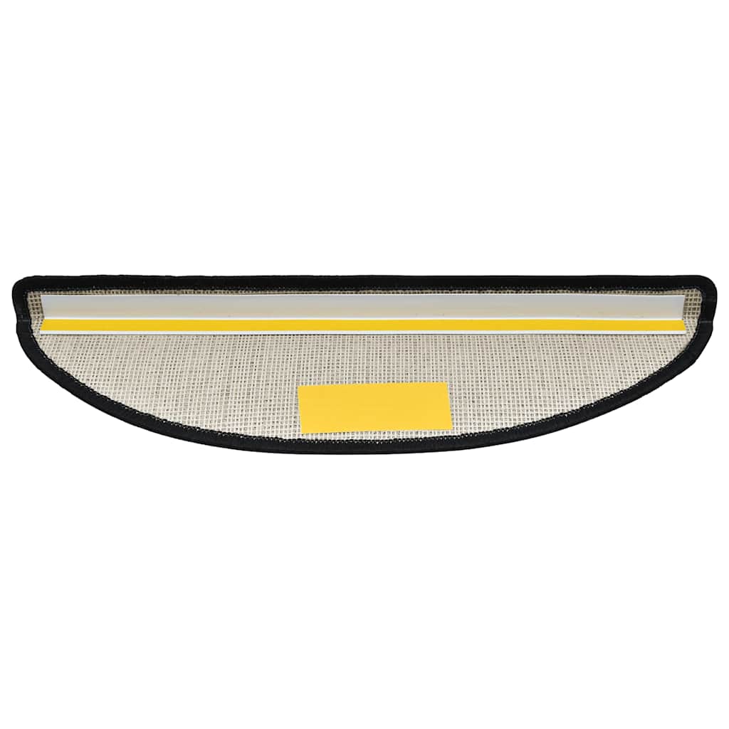 vidaXL Stufenmatten 20 Stk. 56x17x3 cm Anthrazit Halbrund
