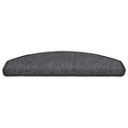 vidaXL Stufenmatten 20 Stk. 65x24x4 cm Anthrazit Halbrund Groß