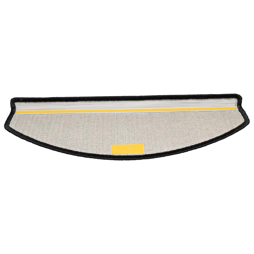 vidaXL Stufenmatten 20 Stk. 65x24x4 cm Anthrazit Halbrund Groß