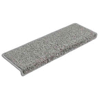 vidaXL Stufenmatten 20 Stk. 65x21x4 cm Grau Rechteckiger Rand