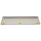vidaXL Stufenmatten 20 Stk. 65x21x4 cm Grau Rechteckiger Rand