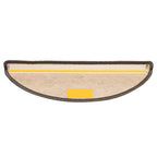 vidaXL Stufenmatten Selbstklebend Sisal-Optik 30 Stk. 56x17x3 cm Grau-Beige