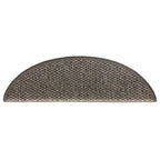 vidaXL Stufenmatten Selbstklebend Sisal-Optik 30 Stk. 56x17x3 cm Grau-Beige
