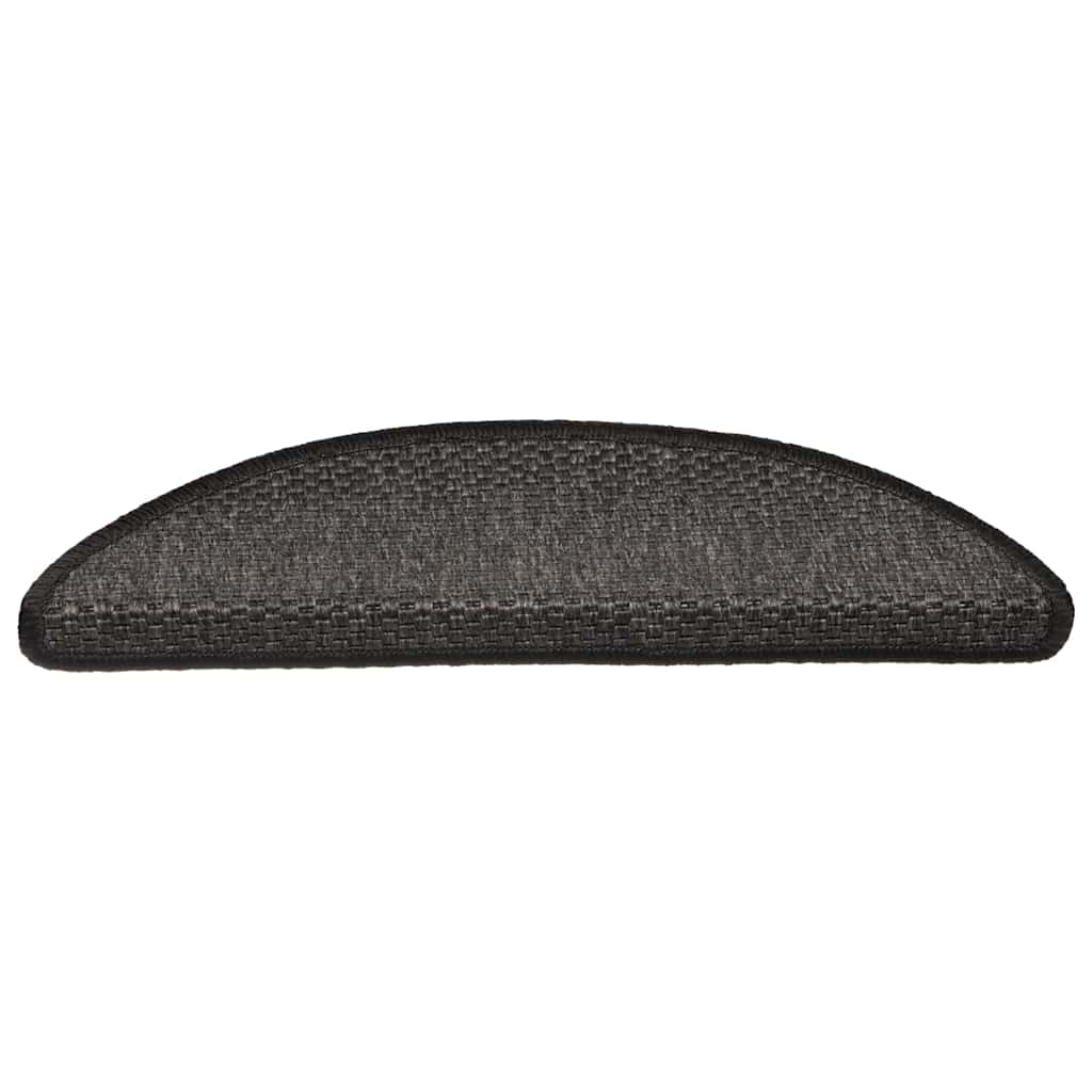 vidaXL Stufenmatten Selbstklebend Sisal-Optik 30Stk. 56x17x3cm