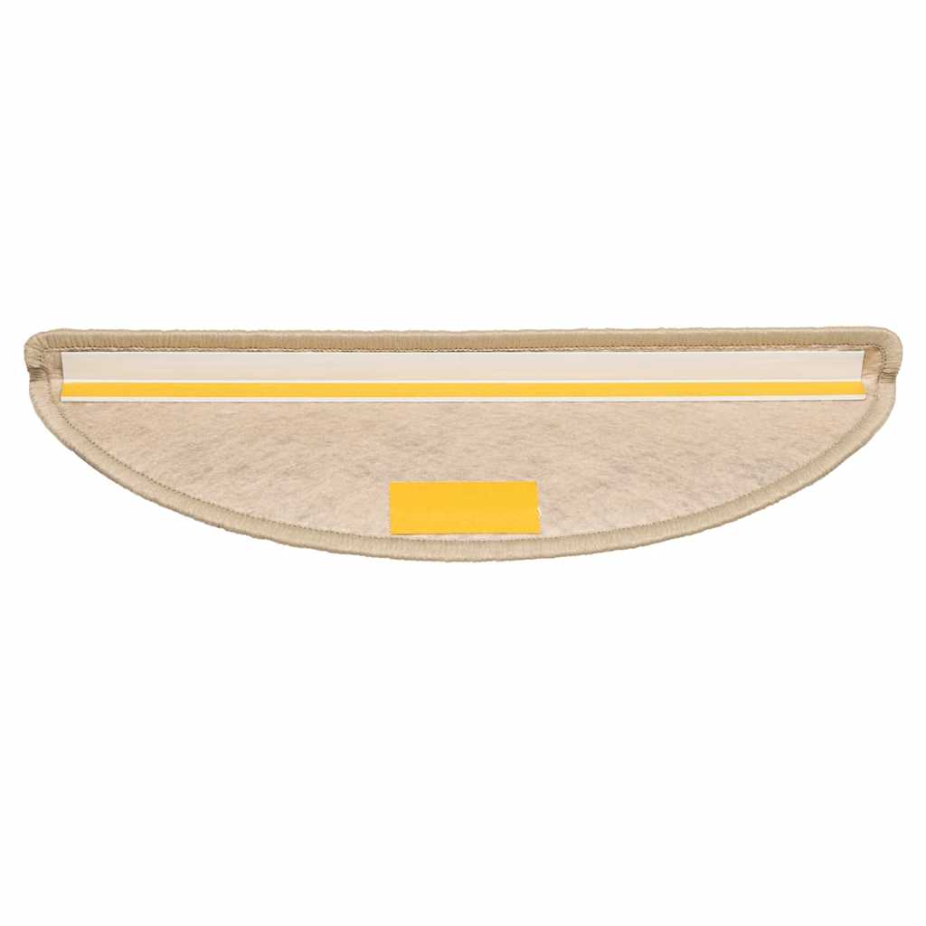 vidaXL Stufenmatten Selbstklebend Sisal-Optik 30Stk. 56x17x3cm Sand