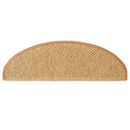 vidaXL Stufenmatten Selbstklebend Sisal-Optik 30Stk. 65x21x4cm Sisal