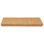 vidaXL Stufenmatten Selbstklebend Sisal-Optik 30 Stk. 65x21x4cm Sisal