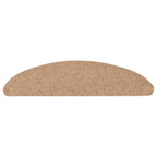 vidaXL Stufenmatten Selbstklebend 20 Stk. Beige 56x17x3 cm