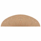 vidaXL Stufenmatten Selbstklebend 30 Stk. Beige 56x17x3 cm