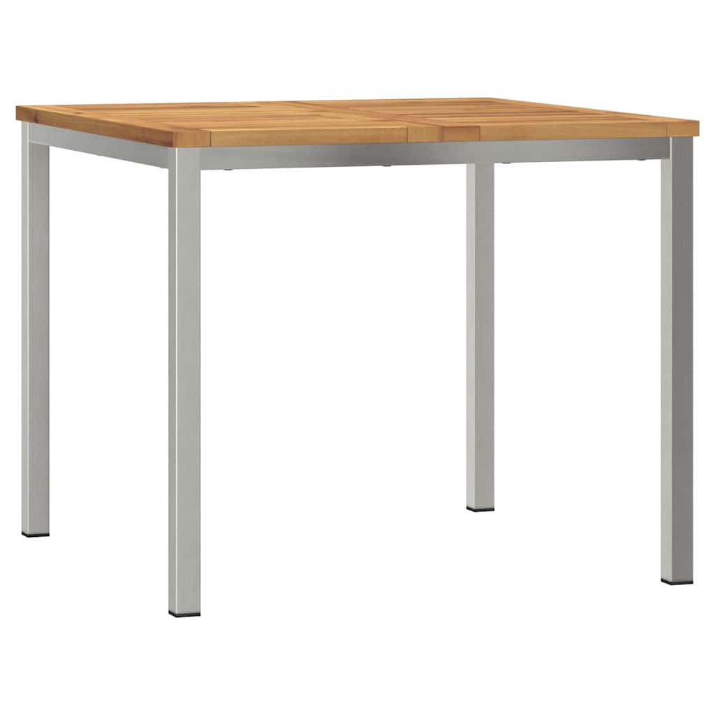vidaXL Garten Essgruppe 3 pcs Braun Massivholz Akazie