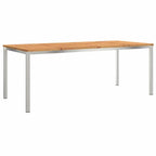 vidaXL Garten Essgruppe 9 pcs Braun Massivholz Akazie