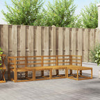 vidaXL Outdoor-Sofagarnitur 5 pcs Natur Massivholz Akazie