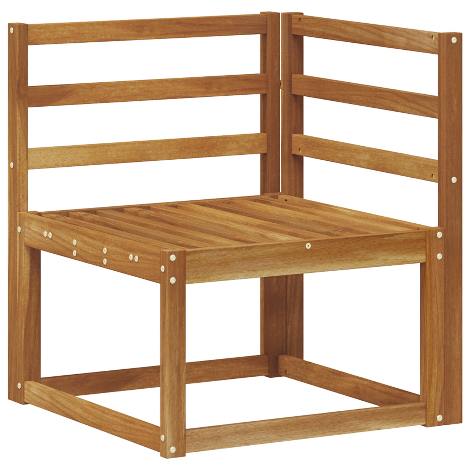 vidaXL Outdoor-Sofagarnitur 5 Stück Natur Massivholz Akazie