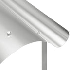 vidaXL Schornsteinkappe Silber 59,5 x 50 x 36,5 cm Edelstahl