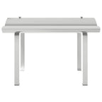vidaXL Schornsteinkappe Silber 59,5 x 50 x 36,5 cm Edelstahl