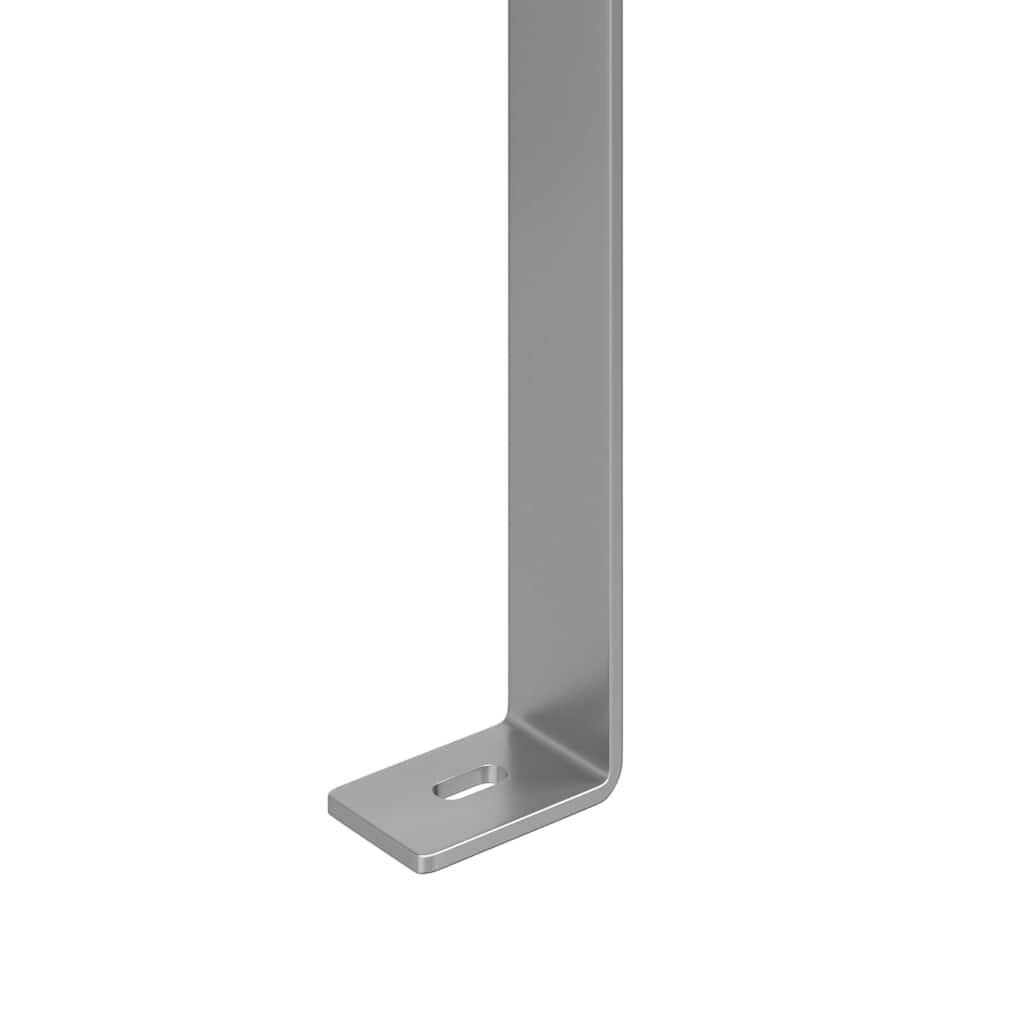vidaXL Kaminhaube Silber 40 x 40 x 37,5 cm Edelstahl