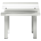 vidaXL Kaminhaube Silber 40 x 40 x 37,5 cm Edelstahl