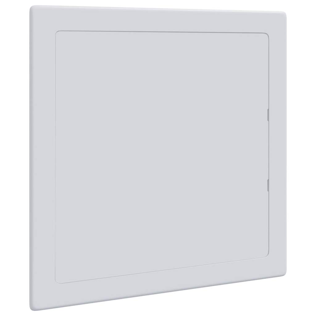 vidaXL Zugangspanels 2 pcs Weiß 15 x 15 cm ABS Kunststoff
