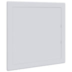 vidaXL Zugangspanels 2 pcs Weiß 15 x 15 cm ABS Kunststoff
