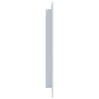 vidaXL Zugangspanels 2 pcs Weiß 15 x 15 cm ABS Kunststoff