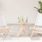 vidaXL Couchtisch Braun 33 x 33 x 40,5 cm Massivholz aus Walnuss